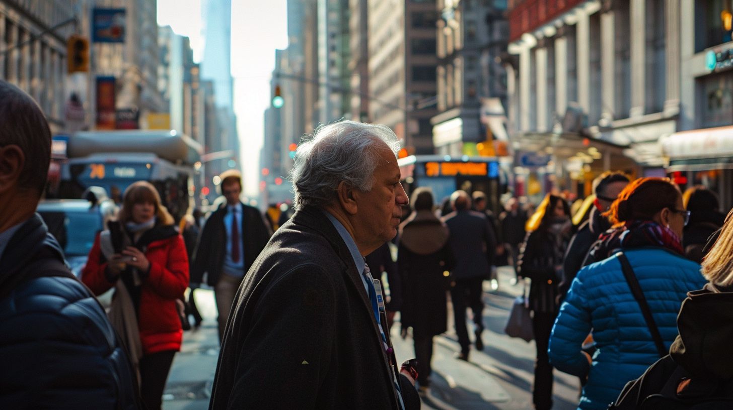 Crowded city street capturing natural interactions of pedestrians with prime street photography lens. Crowded city street capturing natural interactions of pedestrians with prime street photography lens.