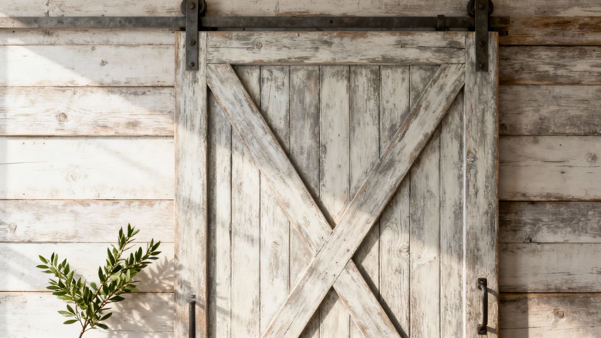 Barn Door Backdrops and Rustic Photo Displays