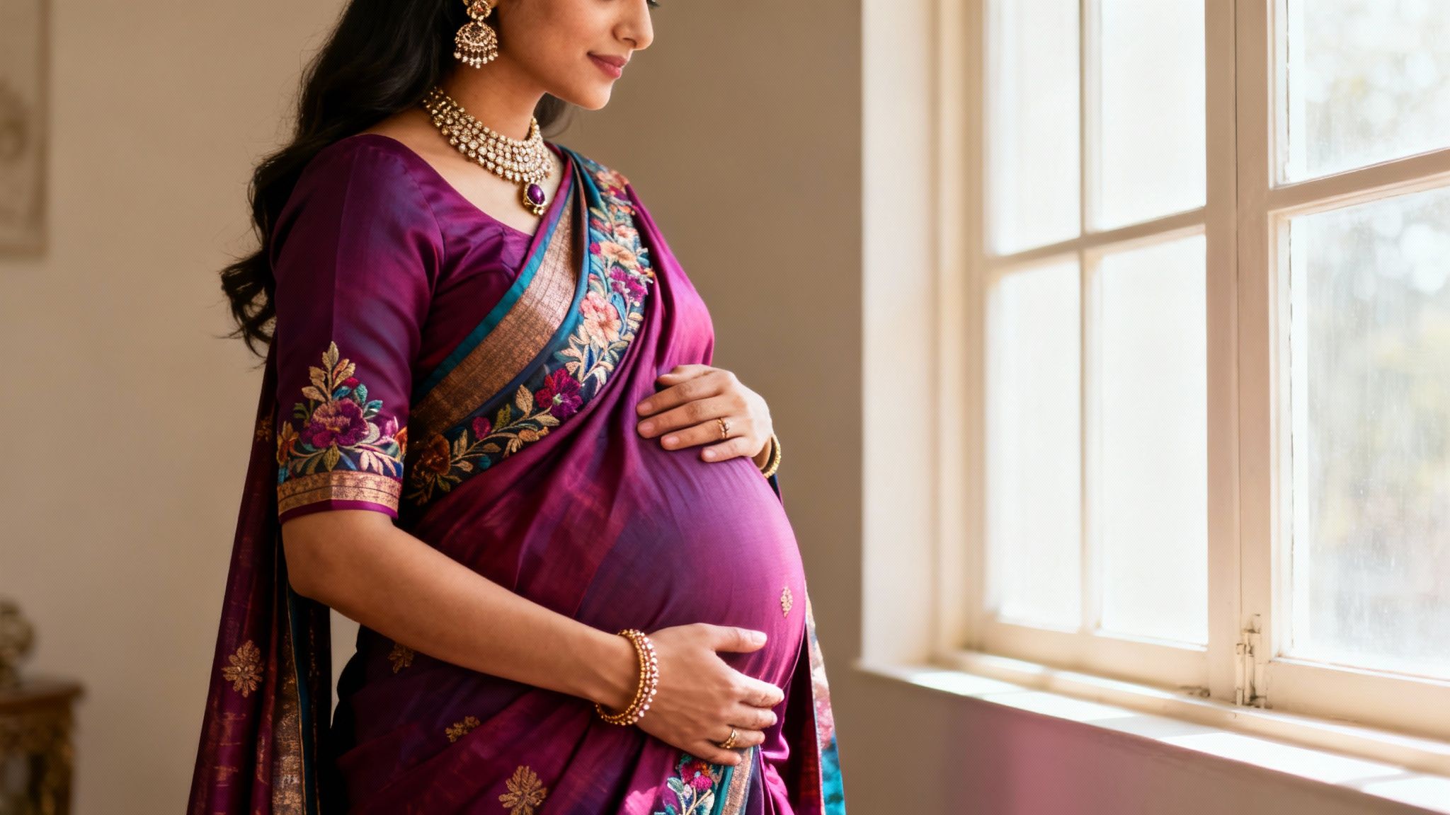 Cultural or Traditional Maternity Attire