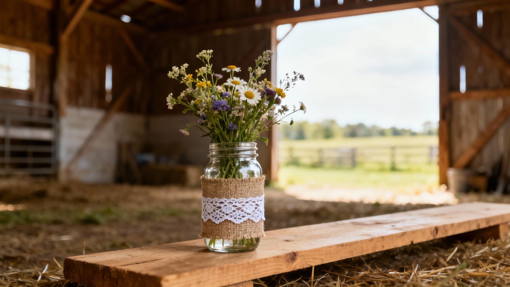 Mason Jar Décor and Centerpieces