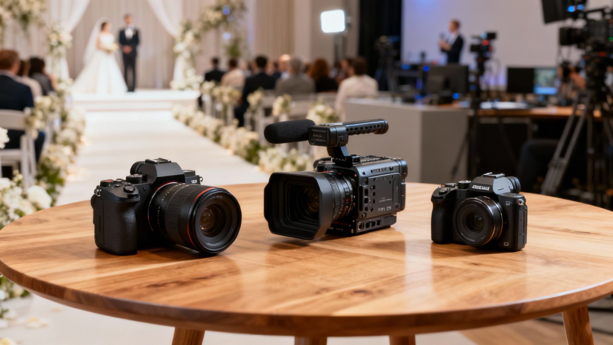 Best Cameras For Video Production Camera Setup Jpg - Candid Studios
