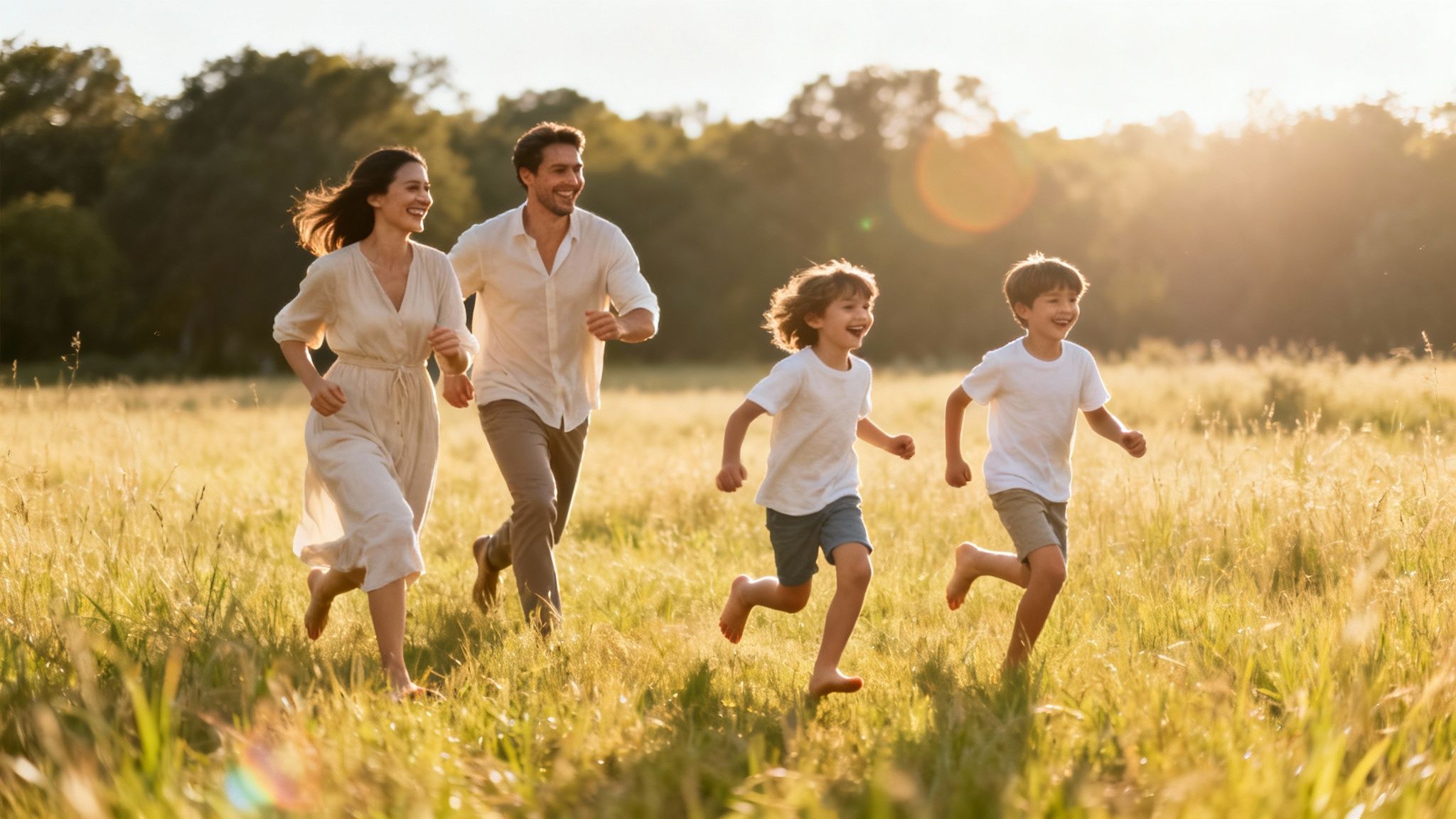 Candid Family Photo Ideas Family Running Jpg - Candid Studios