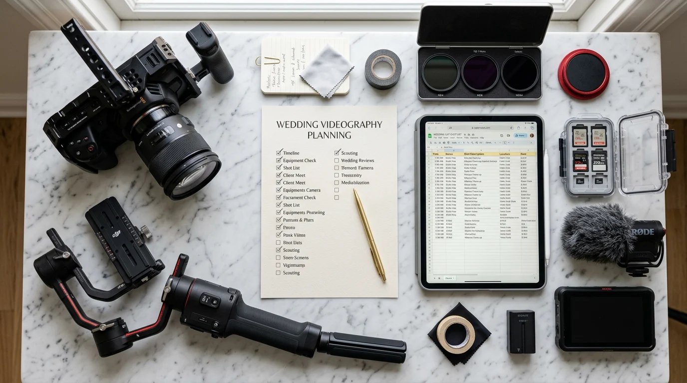 7 Essential Steps for a Complete Wedding Videography Checklist