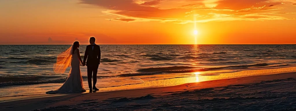 Understanding Hourly Wedding Photography Rates in Miami 1 a skilled wedding photographer in miami captures a romantic sunset ceremony on the beach, using top-of-the-line equipment to ensure stunning memories are preserved.