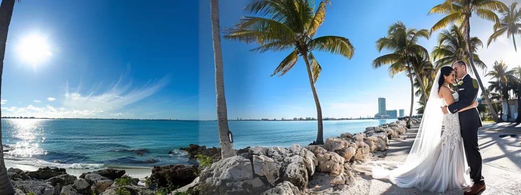 a beautifully decorated wedding venue with elegant table settings and a stunning floral centerpiece, capturing the essence of a comprehensive wedding day timeline.