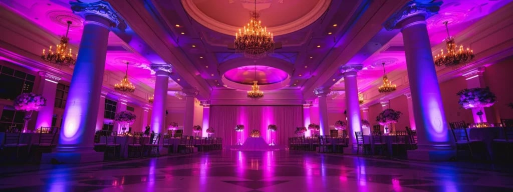 a miami wedding photographer meticulously editing images on a high-tech computer with stunning wedding photos displayed on the screen.