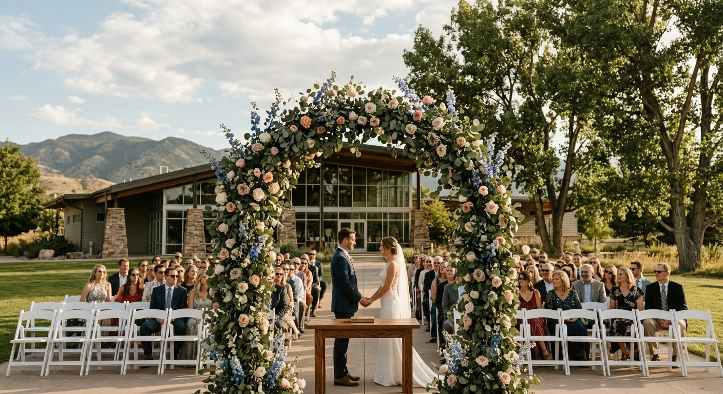 The Best Colorado Wedding Venues: The Gardens on Spring Creek